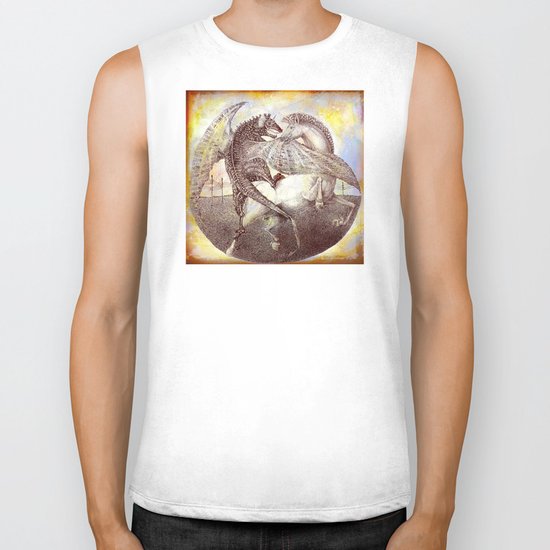 Fight. Biker Tank