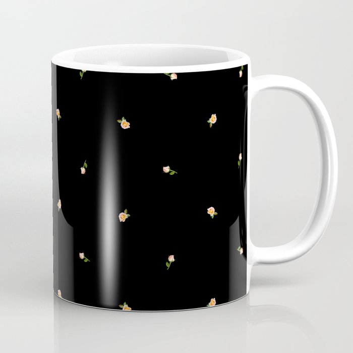 Rose Pattern Coffee Mug