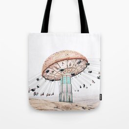 Mushroom Carousel Tote Bag