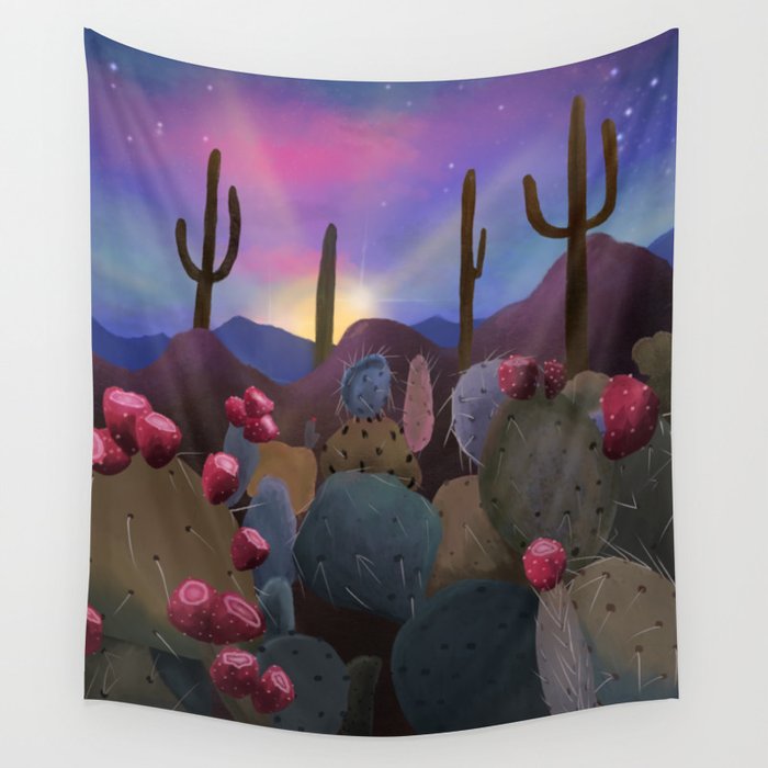 Cactus tapestry hotsell