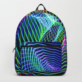 Triangle vortex light painting Backpack