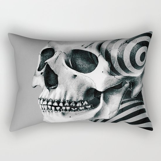 SKULL (Portrait) Rectangular Pillow