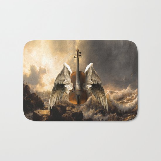 Celestial Music Bath Mat
