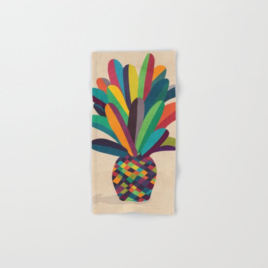 Flower Pot Hand & Bath Towel