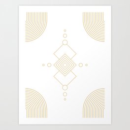 Geometrics Art Print
