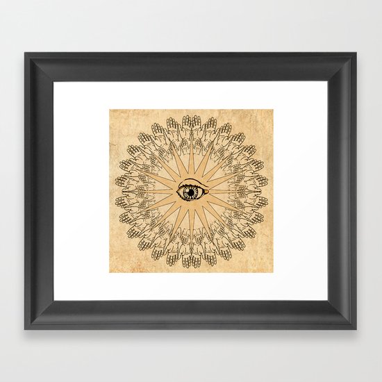 the maker Framed Art Print