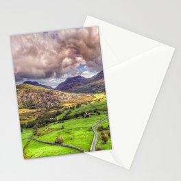 Thermals Over the Valley Stationery Card
