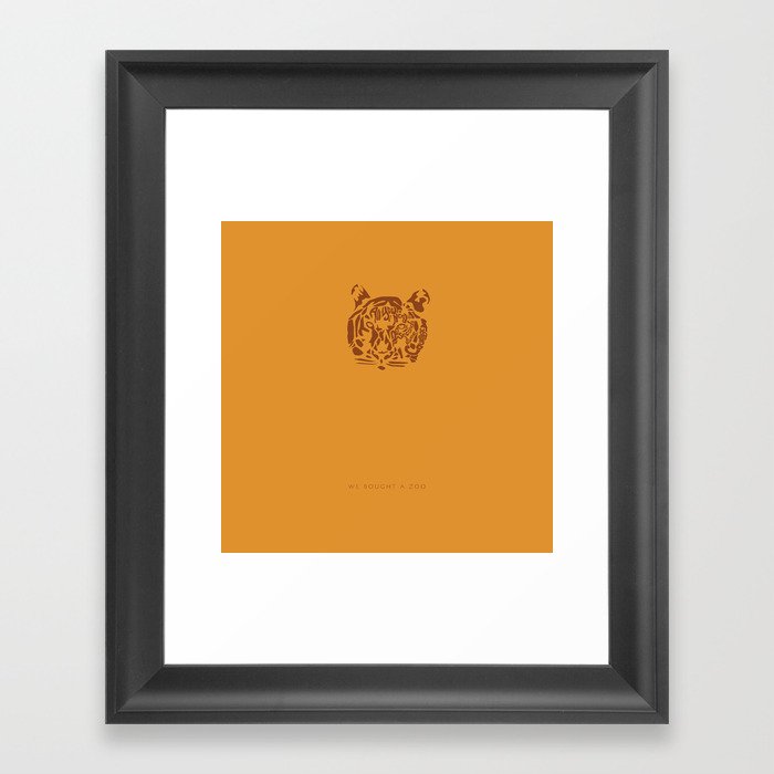 All You Need is 20 Seconds of Insane Courage -We Bought a Zoo Framed Art Print