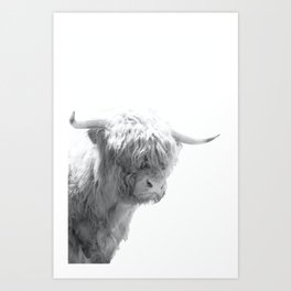 Terri the Bull Art Print