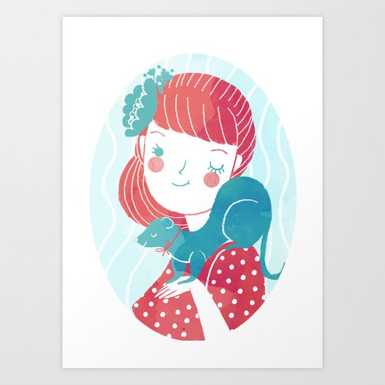 It's a Ferret Art Print