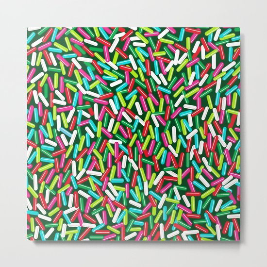 Encrusted With Sprinkles (Holiday Edition) Metal Print