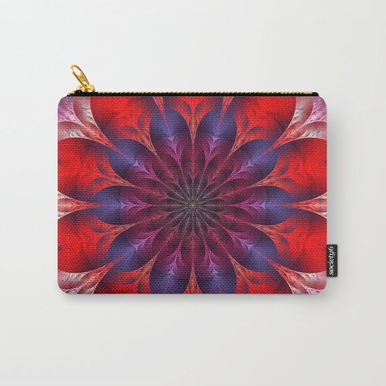 Blooming mandala Carry-All Pouch