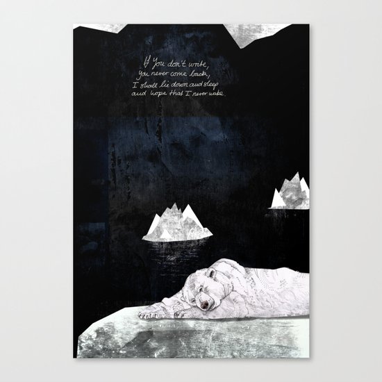 Polar Bear Canvas Print