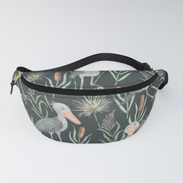 The Magnificent Shoebill Pattern Fanny Pack