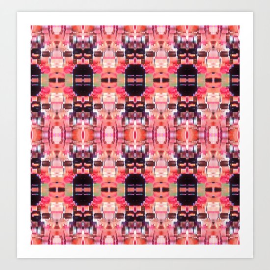 Dices & Orange Slices Art Print