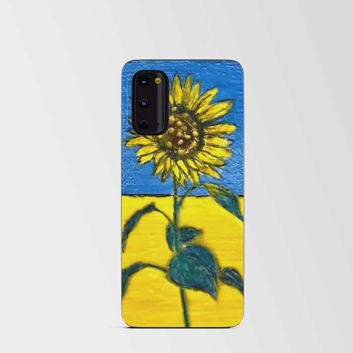 I Stand With Ukraine Wht Android Card Case