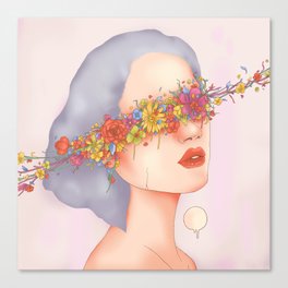 Blinded by Beauty Canvas Print