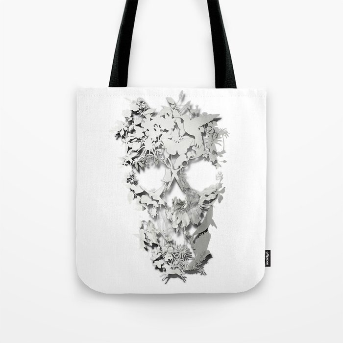 Simple Skull Tote Bag
