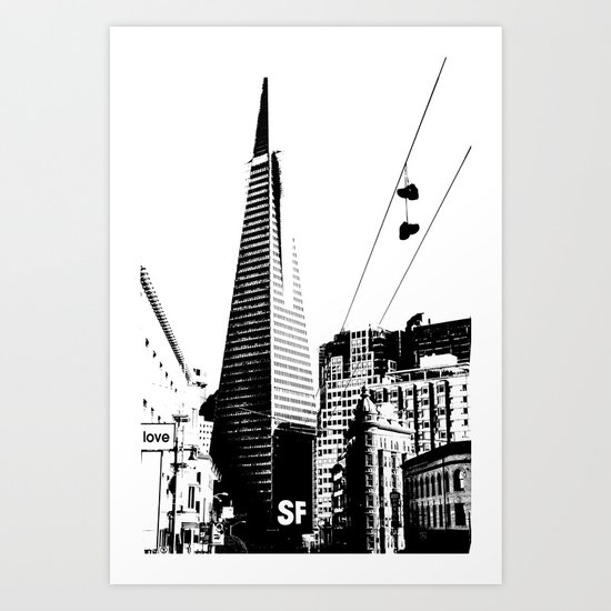Love San Francisco Art Print