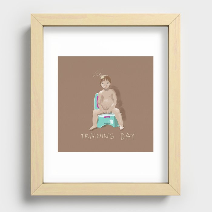 Training Day Recessed Framed Print