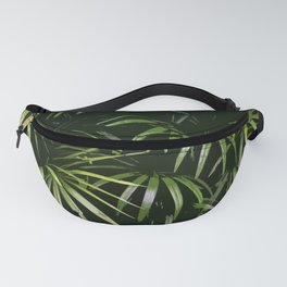 Tropical Palm Leaves Fanny Pack