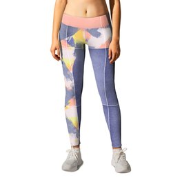 Messy Painted Tiles 02 Leggings