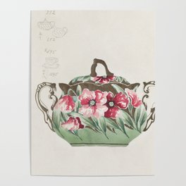 Design for a Sugar Bowl  Poster