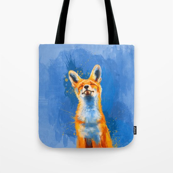 Happy Fox v2 Tote Bag
