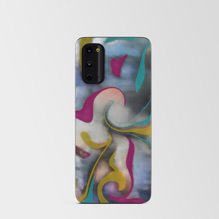 ABSTRACT Watercolor minimalist beautiful tie dye design Android Card Case