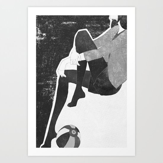 Bessatsu bungeishunju issue January 2013 "Otoko tomodachi" Art Print