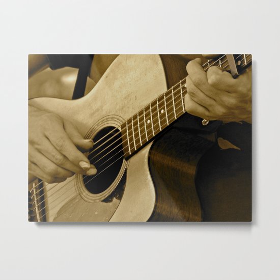 Play On Metal Print