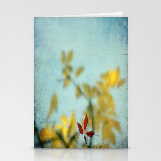 When Red meets Yellow Stationery Cards