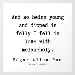 Edgar Allen Poe Art Prints For Any Decor Style Society6