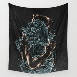 Water and fire. Wall Tapestry