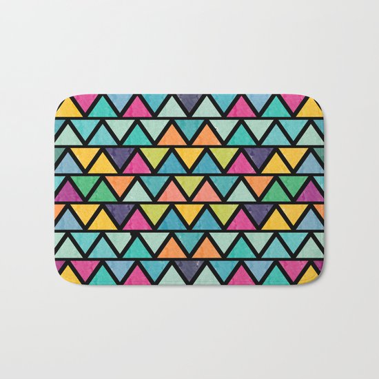 Lovely geometric Pattern IV Bath Mat