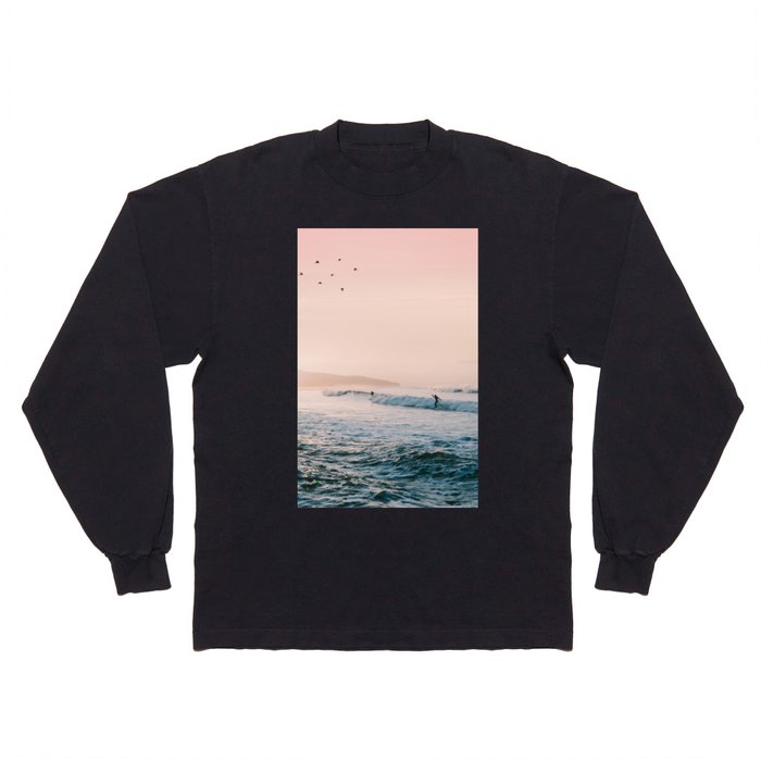 Sunset Surf Long Sleeve T Shirt