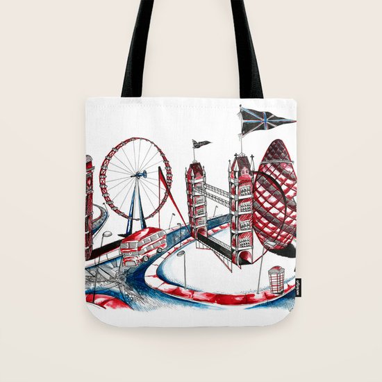 London Tote Bag