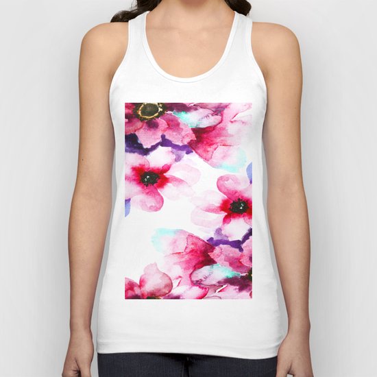 Flowers 04 Unisex Tank Top