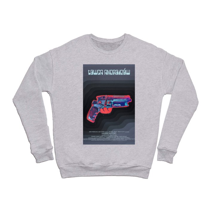 Rare Polish Blade Runner Poster Crewneck Sweatshirt