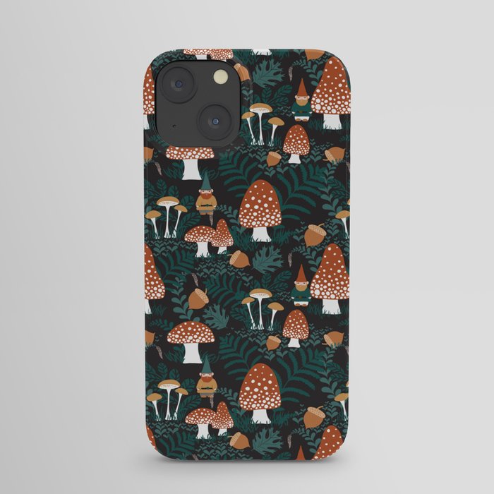 Mushroom Forest Gnomes iPhone Case