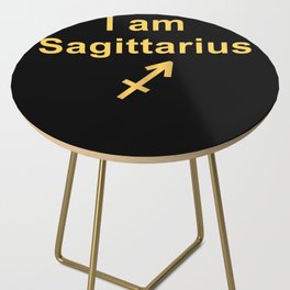 Sagittarius Star Sign Gift Side Table