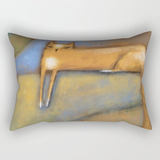 DOUBLE PAW FORWARD Rectangular Pillow