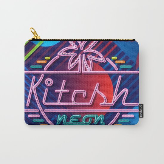 Kitsch Neon Carry-All Pouch