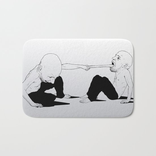sore loser Bath Mat