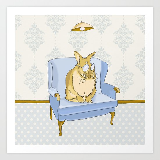 Just Chillin' Art Print