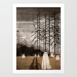 Lost In The Unknown Art Print