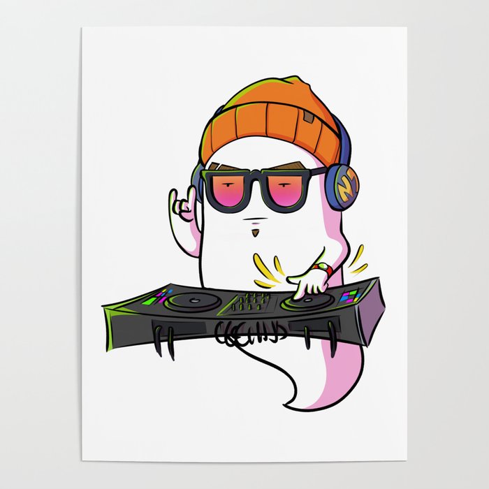 Nighttime Dan (the DJ from Ghost Files) Poster