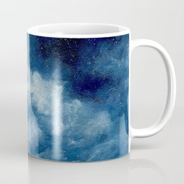 Deep Blue Cloud Painting Coffee Mug