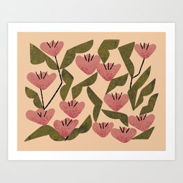Wild Tulips Art Print