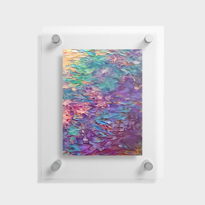 Color Layers Floating Acrylic Print